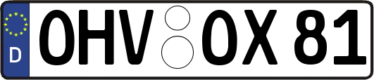 OHV-OX81