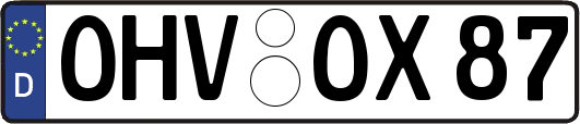 OHV-OX87