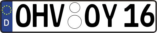 OHV-OY16