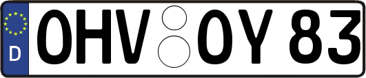 OHV-OY83