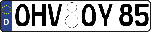 OHV-OY85