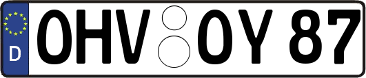 OHV-OY87