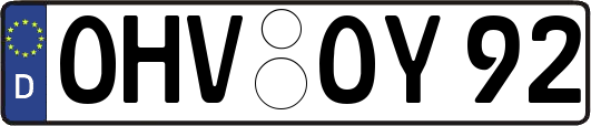 OHV-OY92