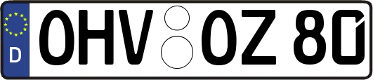 OHV-OZ80
