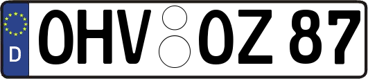 OHV-OZ87