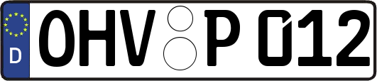 OHV-P012