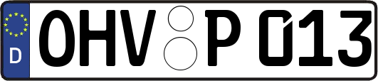 OHV-P013