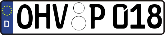 OHV-P018