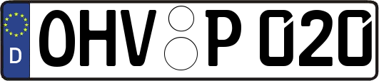 OHV-P020