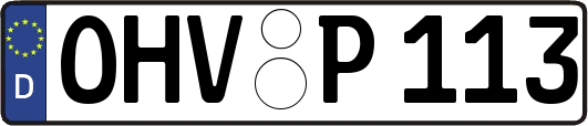 OHV-P113