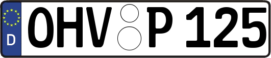 OHV-P125