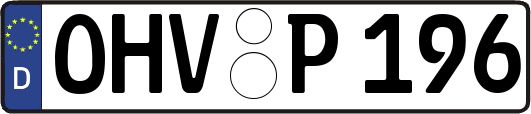 OHV-P196