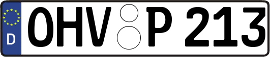 OHV-P213