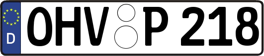 OHV-P218