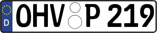 OHV-P219
