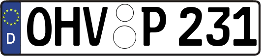 OHV-P231