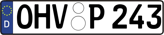 OHV-P243