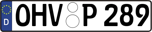 OHV-P289