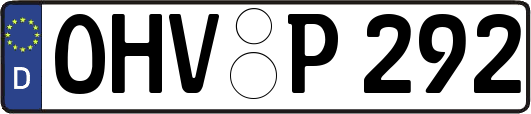 OHV-P292