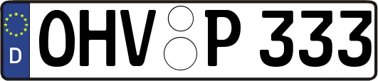 OHV-P333