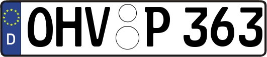 OHV-P363