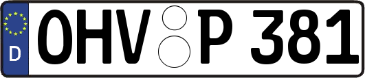 OHV-P381