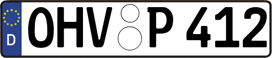 OHV-P412