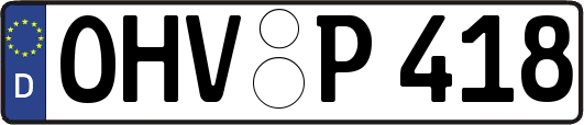 OHV-P418