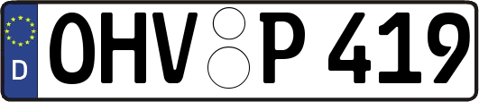 OHV-P419