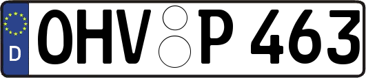 OHV-P463