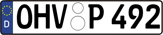 OHV-P492