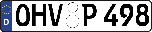 OHV-P498