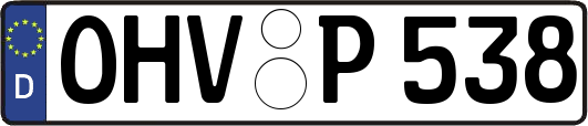 OHV-P538