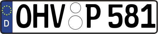 OHV-P581