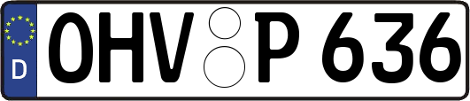 OHV-P636