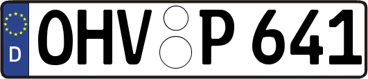 OHV-P641