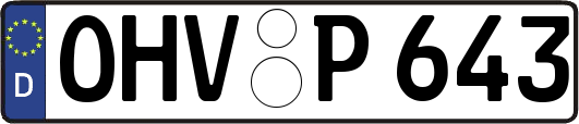 OHV-P643