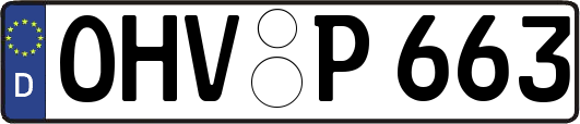 OHV-P663