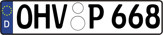 OHV-P668