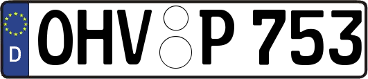 OHV-P753
