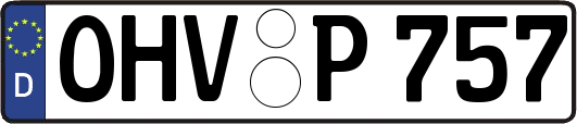 OHV-P757