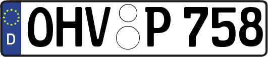 OHV-P758