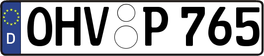 OHV-P765