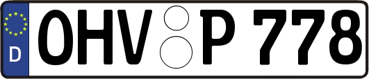 OHV-P778