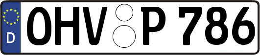OHV-P786