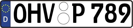 OHV-P789