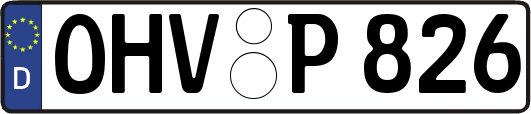 OHV-P826