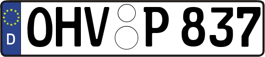 OHV-P837