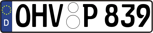 OHV-P839