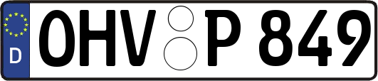 OHV-P849